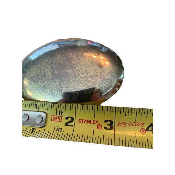 Vintage Oval Gold Plated Dual Mirror Compact - Picture 4 of 5